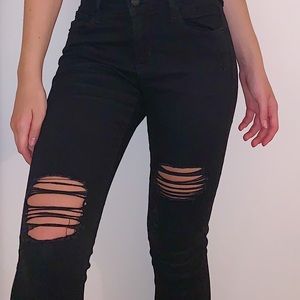 stretchy super skinny rockstar cut jeans